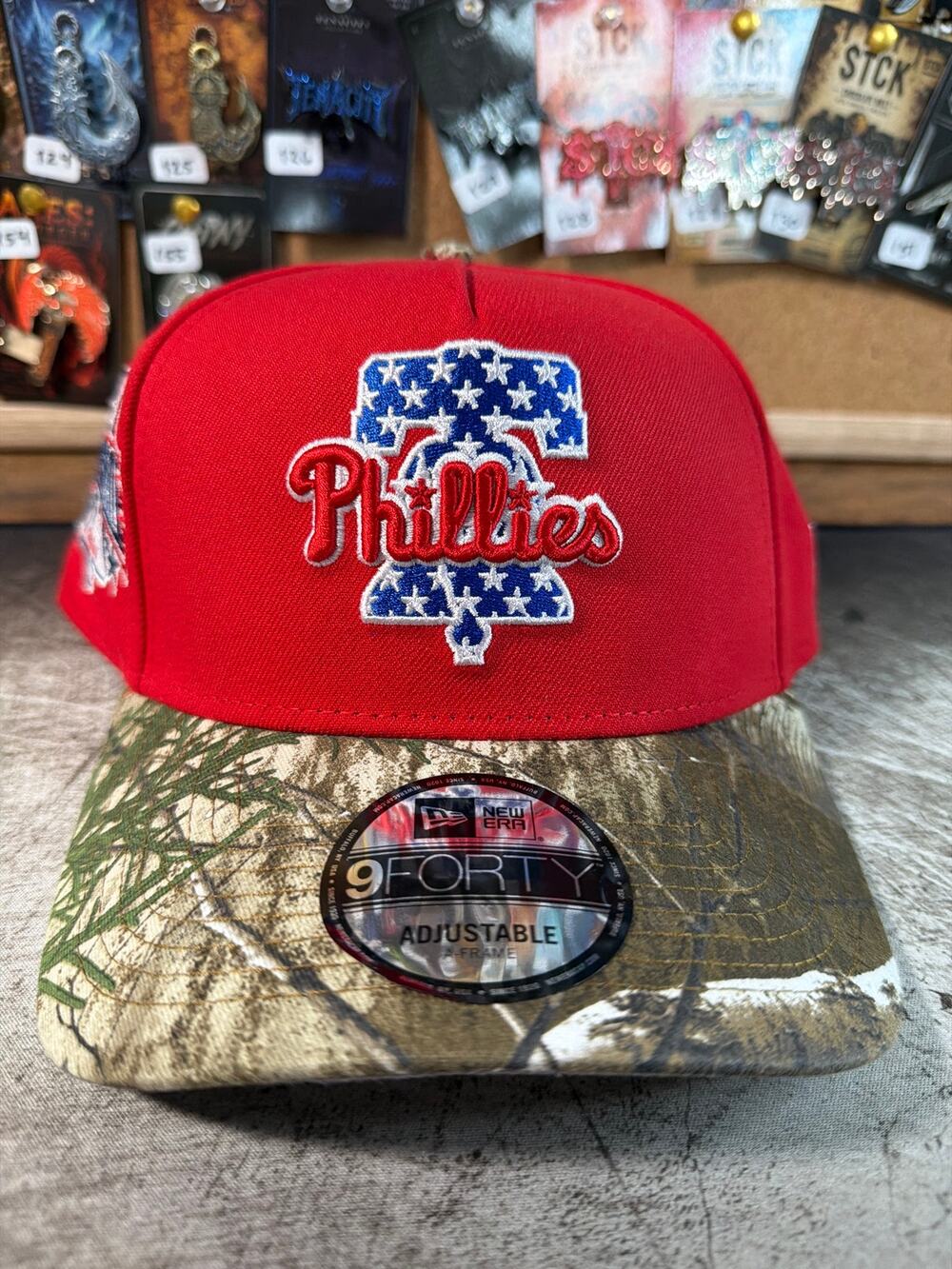 New Era 9Forty A-Frame SnapBack Philadelphia Phillies Camo